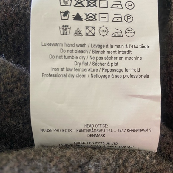 NORSE PROJECTS BIRNIR BRUSHED
LAMBSWOOL CREW JUMPER - Picture 10 of 10